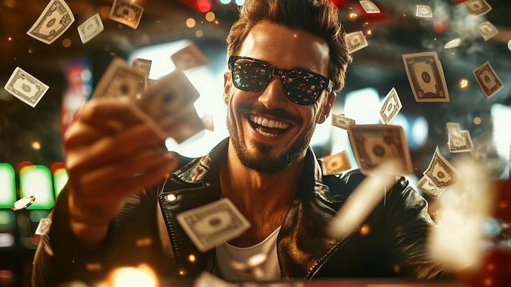 Fitur Free Falls Gonzo's Quest dengan multiplier meningkat